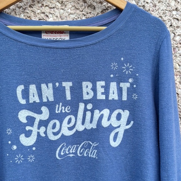 Wildfox Vintage Style Coca Cola Sweatshirt NWT - Picture 4 of 7